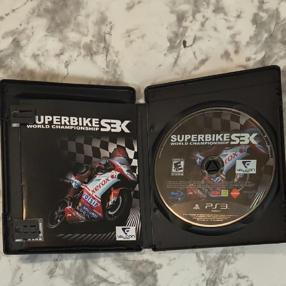 PS3 Super Bike World Champ Game - Black Case - Picture 3 of 4